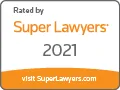 Super Lawyers Badge 2021